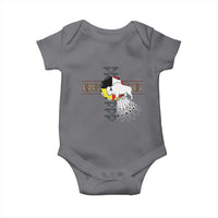 Native American White Buffalo Baby Onesie Seven Sacred Grandfather Teachings - Wonder Print Shop