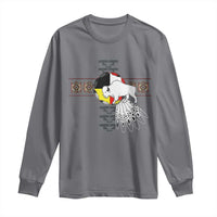 Native American White Buffalo Long Sleeve Shirt Seven Sacred Grandfather Teachings - Wonder Print Shop