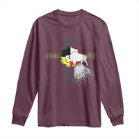 Native American White Buffalo Long Sleeve Shirt Seven Sacred Grandfather Teachings - Wonder Print Shop