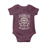 Native American Free Soul Ancient Heritage Baby Onesie Vintage Indian American Chief - Wonder Print Shop