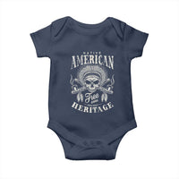 Native American Free Soul Ancient Heritage Baby Onesie Vintage Indian American Chief - Wonder Print Shop