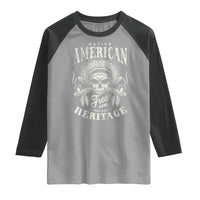 Native American Free Soul Ancient Heritage Raglan Shirt Vintage Indian American Chief - Wonder Print Shop