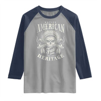 Native American Free Soul Ancient Heritage Raglan Shirt Vintage Indian American Chief - Wonder Print Shop