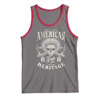 Native American Free Soul Ancient Heritage Tank Top Vintage Indian American Chief - Wonder Print Shop