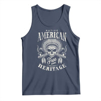 Native American Free Soul Ancient Heritage Tank Top Vintage Indian American Chief - Wonder Print Shop
