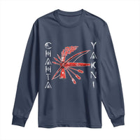 Chahta Yakni Tribe Long Sleeve Shirt Native American Indian Choctaw Nation Culture - Wonder Print Shop