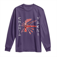 Chahta Yakni Tribe Long Sleeve Shirt Native American Indian Choctaw Nation Culture - Wonder Print Shop
