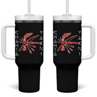 Chahta Yakni Tribe Tumbler With Handle Native American Indian Choctaw Nation Culture - Wonder Print Shop
