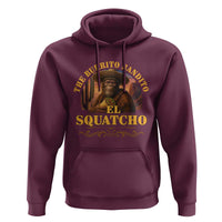 Funny The Burrito Bandito El Squatcho Hoodie Western Poncho Mexican Bigfoot - Wonder Print Shop