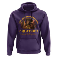 Funny The Burrito Bandito El Squatcho Hoodie Western Poncho Mexican Bigfoot - Wonder Print Shop