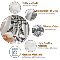 Native American Its A Good Day To Be Indigenous Throw Blanket Dreamcatcher Feathers - Wonder Print Shop