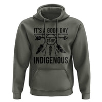 Native American Its A Good Day To Be Indigenous Hoodie Dreamcatcher Feathers - Wonder Print Shop