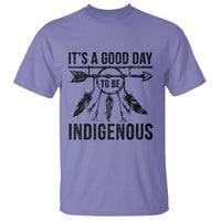 Native American Its A Good Day To Be Indigenous T Shirt Dreamcatcher Feathers - Wonder Print Shop