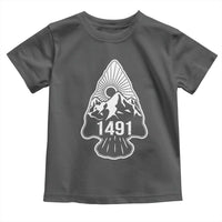 Proud Native American 1491 Pre Columbus Indigenous Arrowhead Toddler T Shirt - Wonder Print Shop