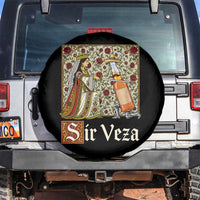 Sir Veza Beer Medieval Knight Pun Sombrero Cinco De Mayo Spare Tire Cover