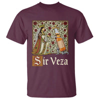 Sir Veza Beer Medieval Knight Pun Sombrero Cinco De Mayo T Shirt