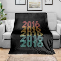 10th Birthday Throw Blanket Vintage 2016 Retro 10 Years Old Birthday