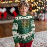 10th Birthday Ugly Christmas Sweater Vintage 2016 Retro 10 Years Old Birthday