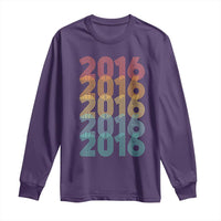 10th Birthday Long Sleeve Shirt Vintage 2016 Retro 10 Years Old Birthday