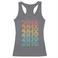 10th Birthday Racerback Tank Top Vintage 2016 Retro 10 Years Old Birthday