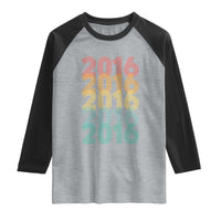 10th Birthday Raglan Shirt Vintage 2016 Retro 10 Years Old Birthday