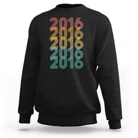 10th Birthday Sweatshirt Vintage 2016 Retro 10 Years Old Birthday