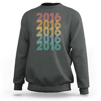 10th Birthday Sweatshirt Vintage 2016 Retro 10 Years Old Birthday
