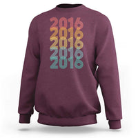 10th Birthday Sweatshirt Vintage 2016 Retro 10 Years Old Birthday