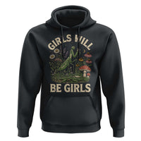 Girls Will Be Will Girls Praying Mantis Feminist Entomologist Hoodie