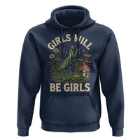 Girls Will Be Will Girls Praying Mantis Feminist Entomologist Hoodie