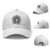 Feminist Medusa Power Snake Wisdom Equality Goth Baseball Cap