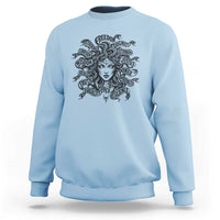 Feminist Medusa Power Snake Wisdom Equality Goth Sweatshirt