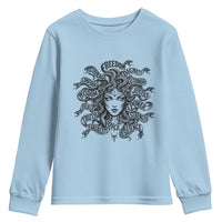 Feminist Medusa Power Snake Wisdom Equality Goth Youth Sweatshirt