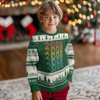 18th Birthday Ugly Christmas Sweater Vintage 2008 Retro 18 Years Old Birthday