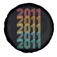 15th Birthday Spare Tire Cover Vintage 2011 Retro 15 Years Old Birthday