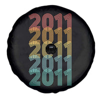 15th Birthday Spare Tire Cover Vintage 2011 Retro 15 Years Old Birthday