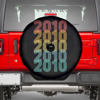 16th Birthday Spare Tire Cover Vintage 2010 Retro 16 Years Old Birthday