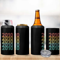16th Birthday 4 in 1 Can Cooler Tumbler Vintage 2010 Retro 16 Years Old Birthday