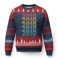 16th Birthday Ugly Christmas Sweater Vintage 2010 Retro 16 Years Old Birthday