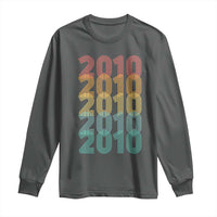 16th Birthday Long Sleeve Shirt Vintage 2010 Retro 16 Years Old Birthday