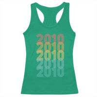 16th Birthday Racerback Tank Top Vintage 2010 Retro 16 Years Old Birthday