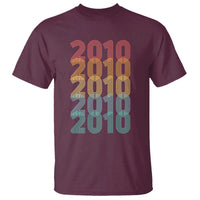 16th Birthday T Shirt Vintage 2010 Retro 16 Years Old Birthday