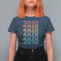 16th Birthday T Shirt For Women Vintage 2010 Retro 16 Years Old Birthday