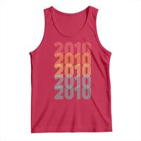 16th Birthday Tank Top Vintage 2010 Retro 16 Years Old Birthday