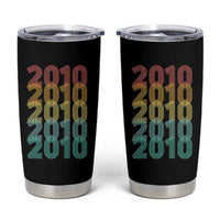 16th Birthday Tumbler Cup Vintage 2010 Retro 16 Years Old Birthday