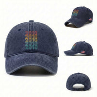 16th Birthday Washed Cotton Baseball Cap Vintage 2010 Retro 16 Years Old Birthday
