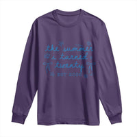 The Summer I Turned Thirty Funny 30th Birthday Est 1996 Long Sleeve Shirt Summer Coastal Birthday Seashell Bow