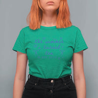 The Summer I Turned Ten Funny 10th Birthday Est 2016 T Shirt For Women Summer Coastal Birthday Seashell Bow