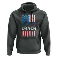 Harris Walz Hoodie Prosecutor And The Coach 2024 Vintage American Flag - Wonder Print Shop