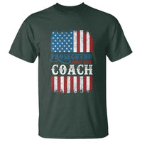 Harris Walz T Shirt Prosecutor And The Coach 2024 Vintage American Flag - Wonder Print Shop